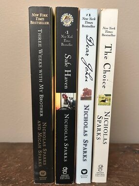 First Edition Bundle, Nicholas Sparks | 4 Trade Paperbacks